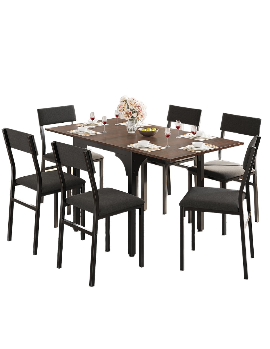 Comedor para 6 personas de MDF 4
